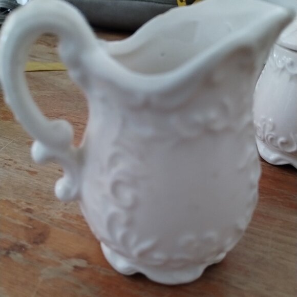 Japan vintage small Creamer and sugar bowl - Picture 10 of 11